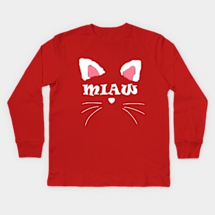 Miaw Kids Long Sleeve T-Shirt